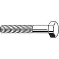 316, 5/16"-18 Hex Head Cap Screw, Plain Stainless Steel, 2 in L, 50 PK