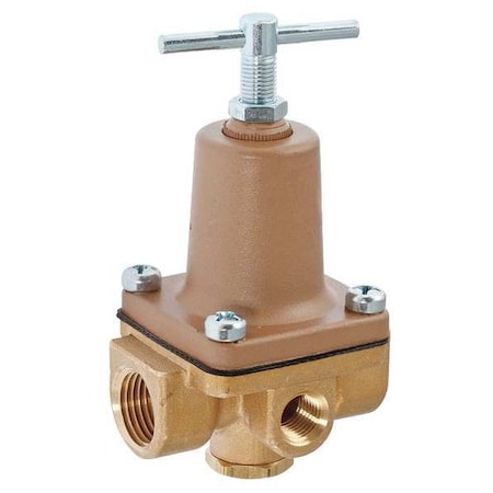 Pressure Regulator,1/4 in.,1 to 25 psi