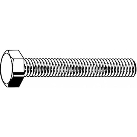 A4, M16-2.00 Hex Head Cap Screw, Plain Stainless Steel, 45 mm L, 10 PK