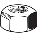Top Lock Distorted Thread Lock Nut, #8-32, 18-8 Stainless Steel, Not Graded, Plain, 5/64 in Ht