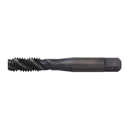 Spiral Flute Tap, 1/2"-13, Bottoming, 2 Flutes, UNJC