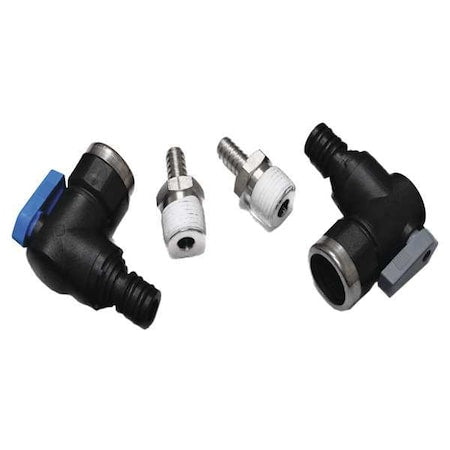 Quick Connect Kit,117 psi,3/8in,1/2in. D