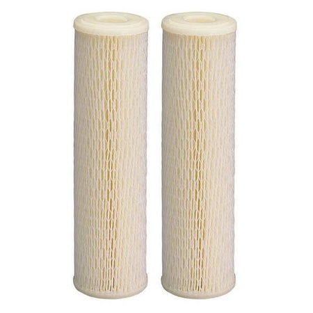 Quick Connect Filter, 4 gpm, 20 Micron, 2-5/8" O.D., 9 3/4 in H, 1 PR