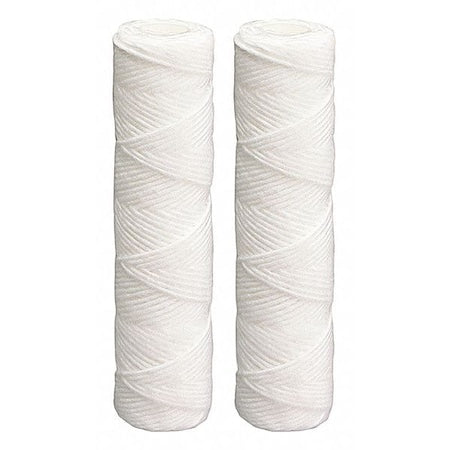 Quick Connect Filter, 4 gpm, 10 Micron, 2-1/2" O.D., 9 3/4 in H, 1 PR