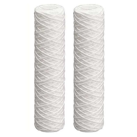 Quick Connect Filter, 4 gpm, 30 Micron, 2-1/2" O.D., 9 3/4 in H, 1 PR