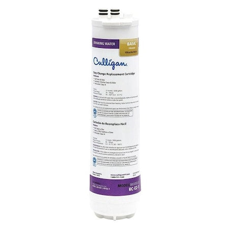 Quick Connect Filter, 0.5 gpm, 2-1/2" O.D., 10 in H