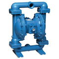 Double Diaphragm Pump, Cast iron, Air Operated, 106 GPM 220 Degrees F