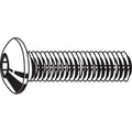 #8-32 Socket Head Cap Screw, Button, Plain 18-8 Stainless Steel, 5/8 in Length, 100 PK