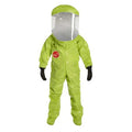Encapsulated Suit,3XL,Rear,Lime Yellow