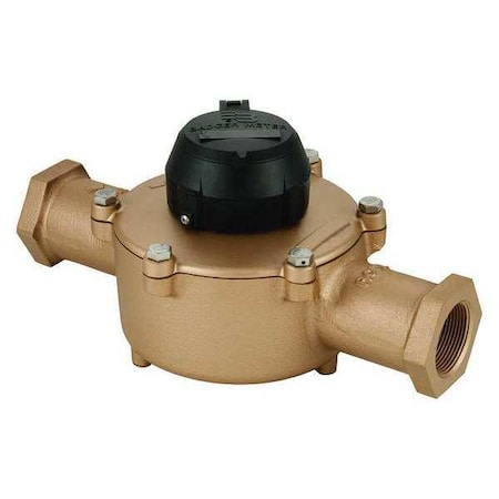 Flowmeter,120gpm,150psi,12-5/8 in.