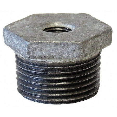 3/8" MNPT x 1/8" FNPT Galvanized Bushing