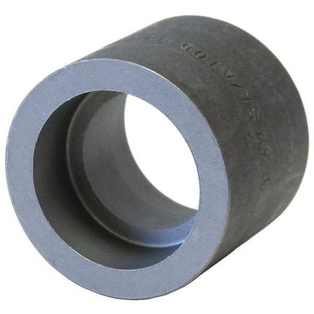 Coupling Coupling, 1-1/2" Pipe, Socket Weld, Black Forged Steel, Class 3000