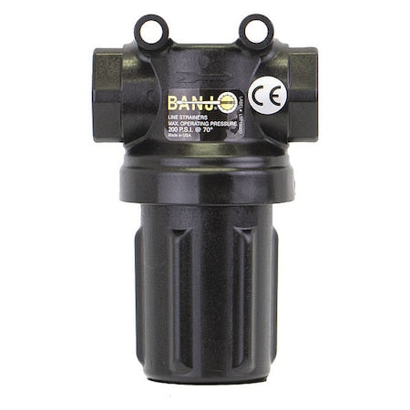 Mini T-Line Strainer,3/4",80 Mesh