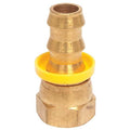 Hose Fitting,1/2 In. ID,3/4-16,(F) JIC