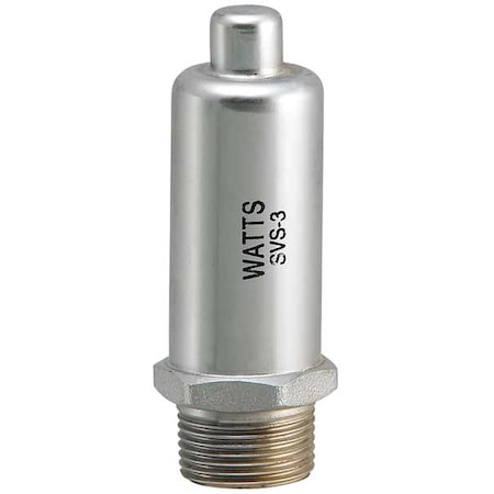 Steam Vent Valve, Non-Adj, Straight, 3/4 In