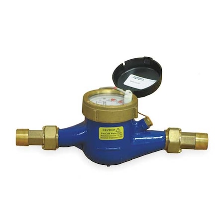 Flowmeter,20 GPM,150 PSI,3/4 In,0.1 PPG
