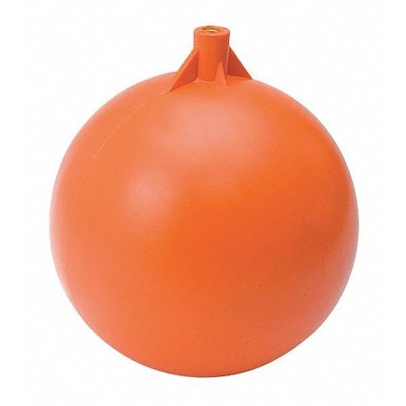 Float Ball,Round,Plastic,6 In
