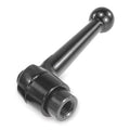 Adjustable Handle, Size: 5 M12 Zinc, Black Satin, Comp: Steel
