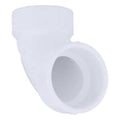 PVC Elbow, 90 Degrees, Hub, 8 in Pipe Size