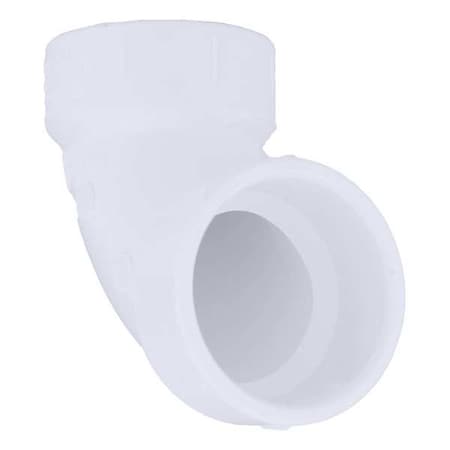 PVC Elbow, 90 Degrees, Hub, 8 in Pipe Size