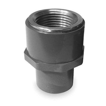 CPVC Transition Fitting, Schedule 80, 1" Pipe Size, FNPT x Spigot