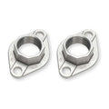Flange,StainlessSteel,FNPT,11/4in,PK2