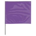 Marking Flag, Vinyl, 30" Wire Staff, Blank, 30" L., 100 PK