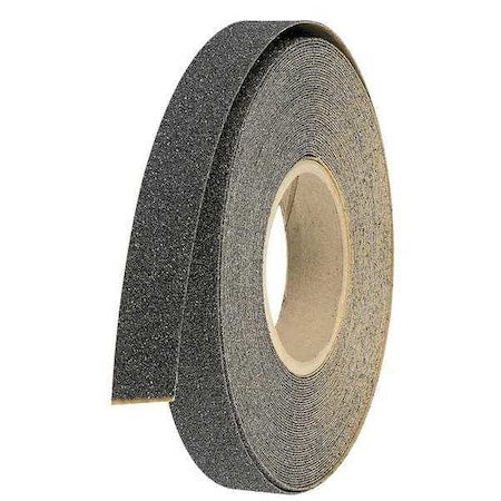 Anti-Slip Tape Polyurethane 46 Grit Size, Black, 3/4" W x 60 ft. L, 42 mil Thick