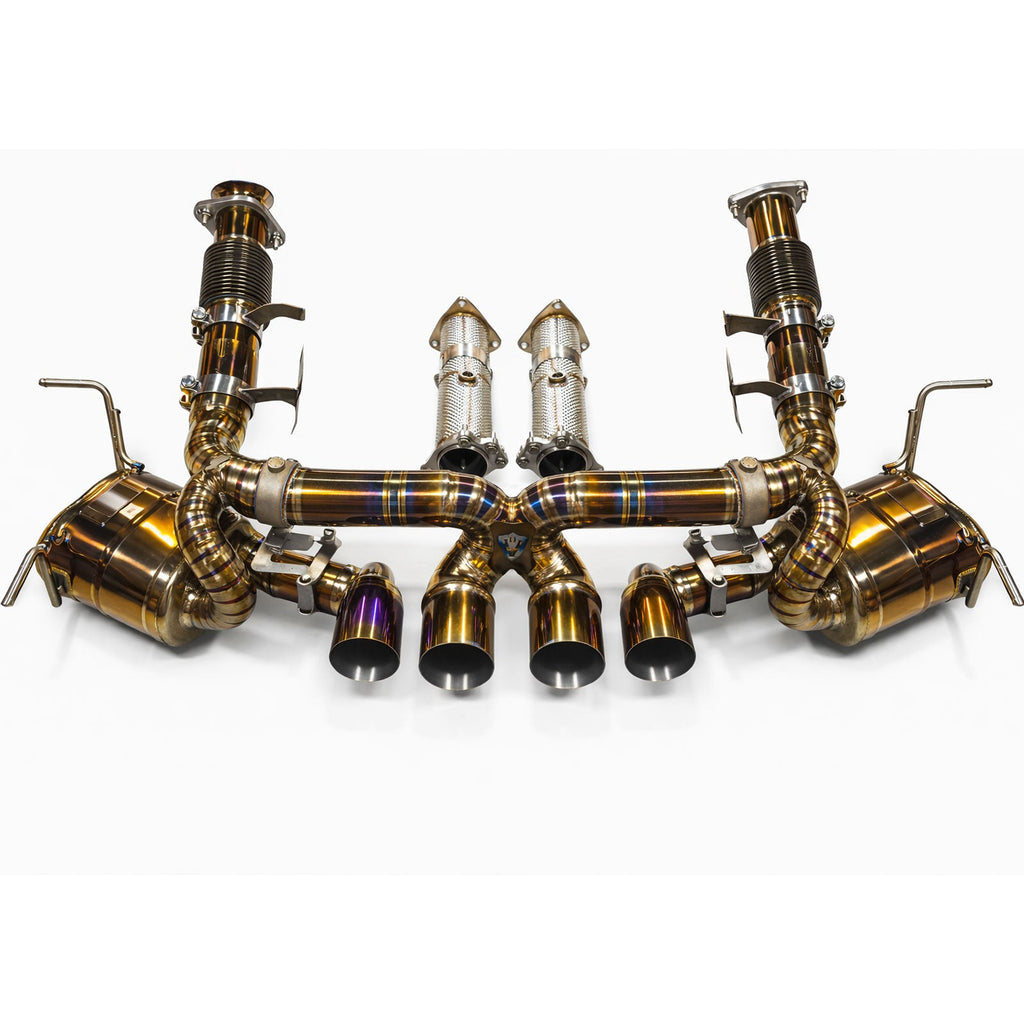 Z06 Titanium Valved Catback Exhaust for Chevrolet Corvette C8 6.2L