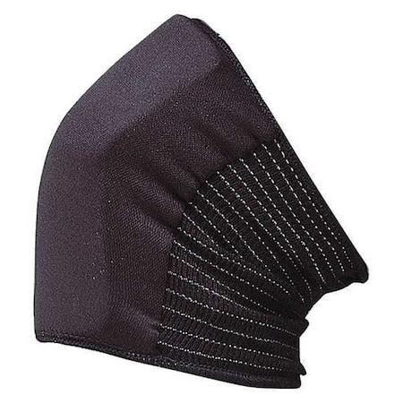 Knee Pad, Soft, Foam Pad, Fabric Cap, pull On Closure, 1 Straps, Black, Universal