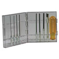 Prec. Screwdriver Set,Hex,Metric,9 pcs.