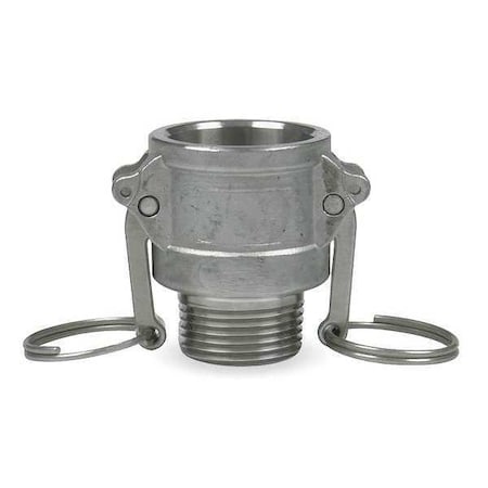 3" Female Coupler x MNPT 316 SS Coupler