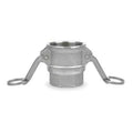 3" Female Coupler x FNPT 316 SS Coupler