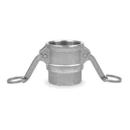 CamGrooveCouplng,Threaded,Alum,Nitrile