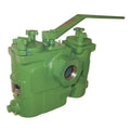 Duplex Strainer, 1-1/2" Pipe, Threaded, Cast iron, 175 psi at 150 Degrees F