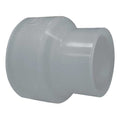 Reducing Coupling, Polypropylene, 2" x 1-1/2", Schedule 80, 150 psi Max Pressure