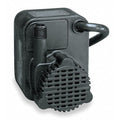 Submersible Pump, 0.6 A, 115V AC, 1/125 hp, 7 ft Max Head, 1/4 in Intake and Disch, Epoxy Encap