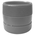 Male Adapter, Polypropylene, 2", Schedule 40, 80 psi Max Pressure