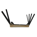 6 Piece Metric Fold-Up Hex Key Set, J4973