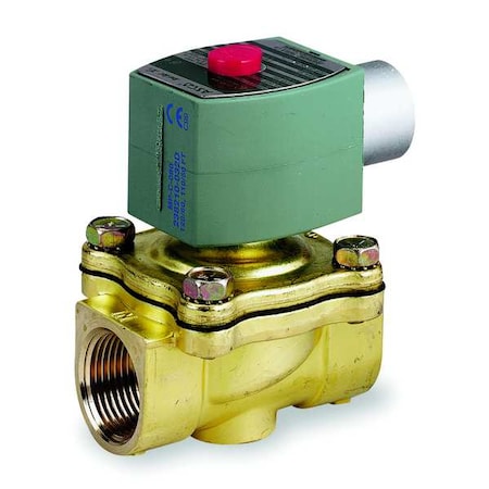 Solenoid Valve, Two-Way, 110/120V AC, Normally Closed, 3/4 in NPTF, Watertight, 5 to 125 psi Water