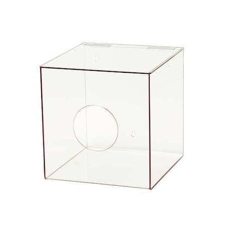 Protection Dispenser, PETG, clear, 10 x 10 x 10"