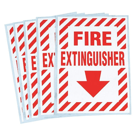 Vinyl Label,7 in x 5 in,Vinyl,PK5