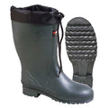 Women's Storm (PLN) Rubber Boot, Plain Toe, 13" Height, Green, 10