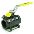 1/2" Socket Carbon Steel Ball Valve Inline
