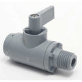 1/4" FNPT x MNPT PVC Ball Valve Inline