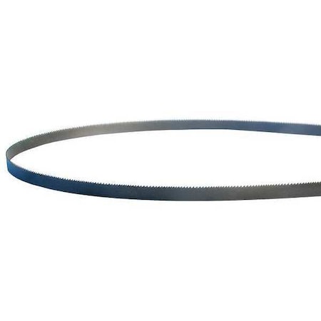 Band Saw Blade, 8 ft. 9 in L, 1/2" W, 10/14 TPI, Bi-Metal, 0.025" Thick