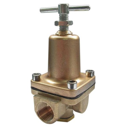 Pressure Regulator,Brass,300 psi
