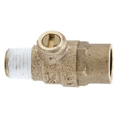 Test Cock,1/4 in. MNPT,Lead Free