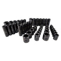 1/2" Drive Impact Socket Set Deep, Short Socket, Black Oxide