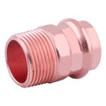 Strt,Copper,Press-fit11/4",MNPT11/4"